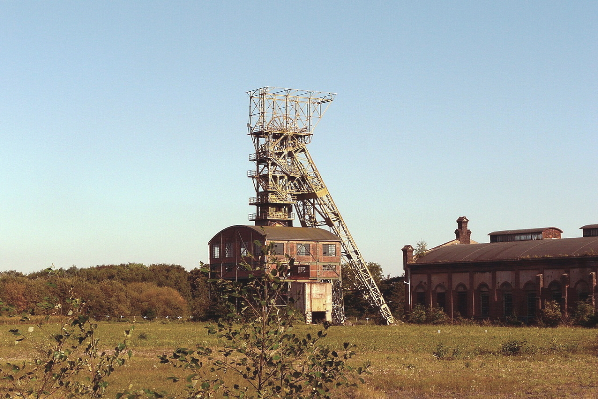 Oer-Erkenschwick Halde Förderturm Zeche Ewald